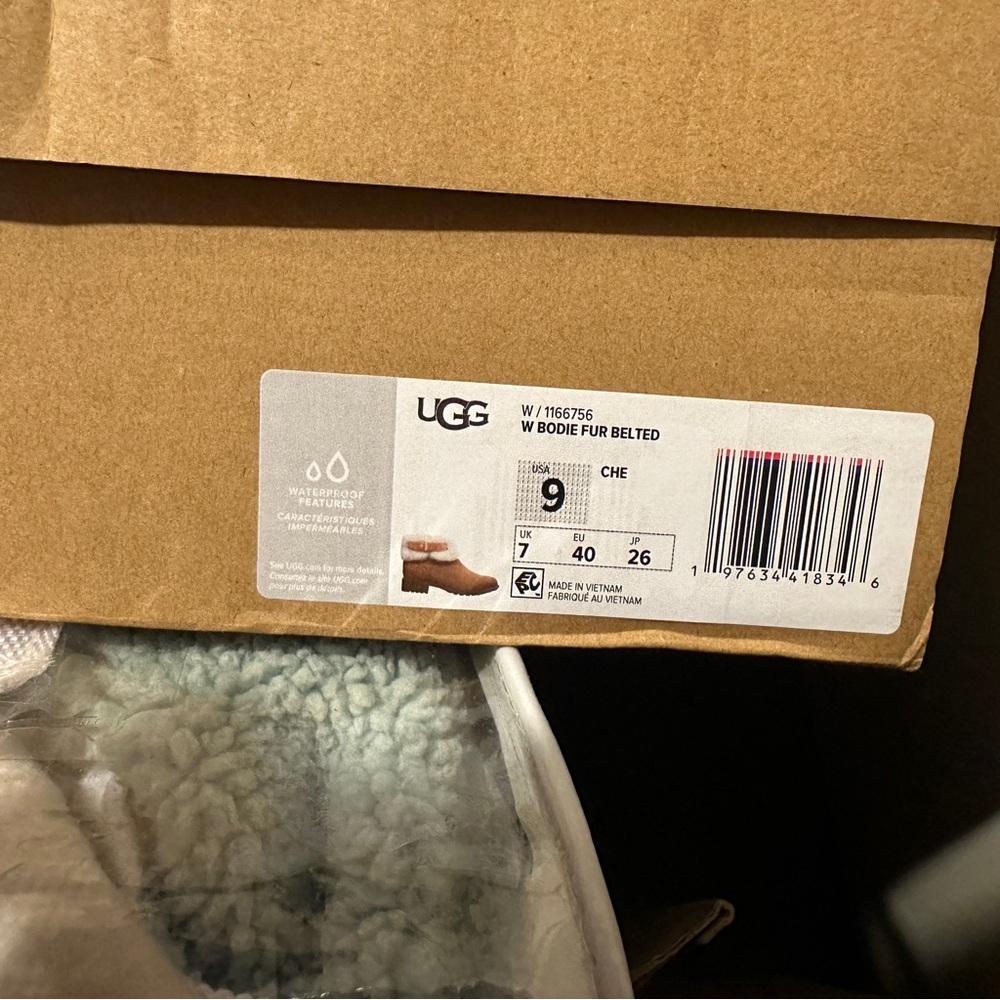 UGG Women's Fur Belted Booties